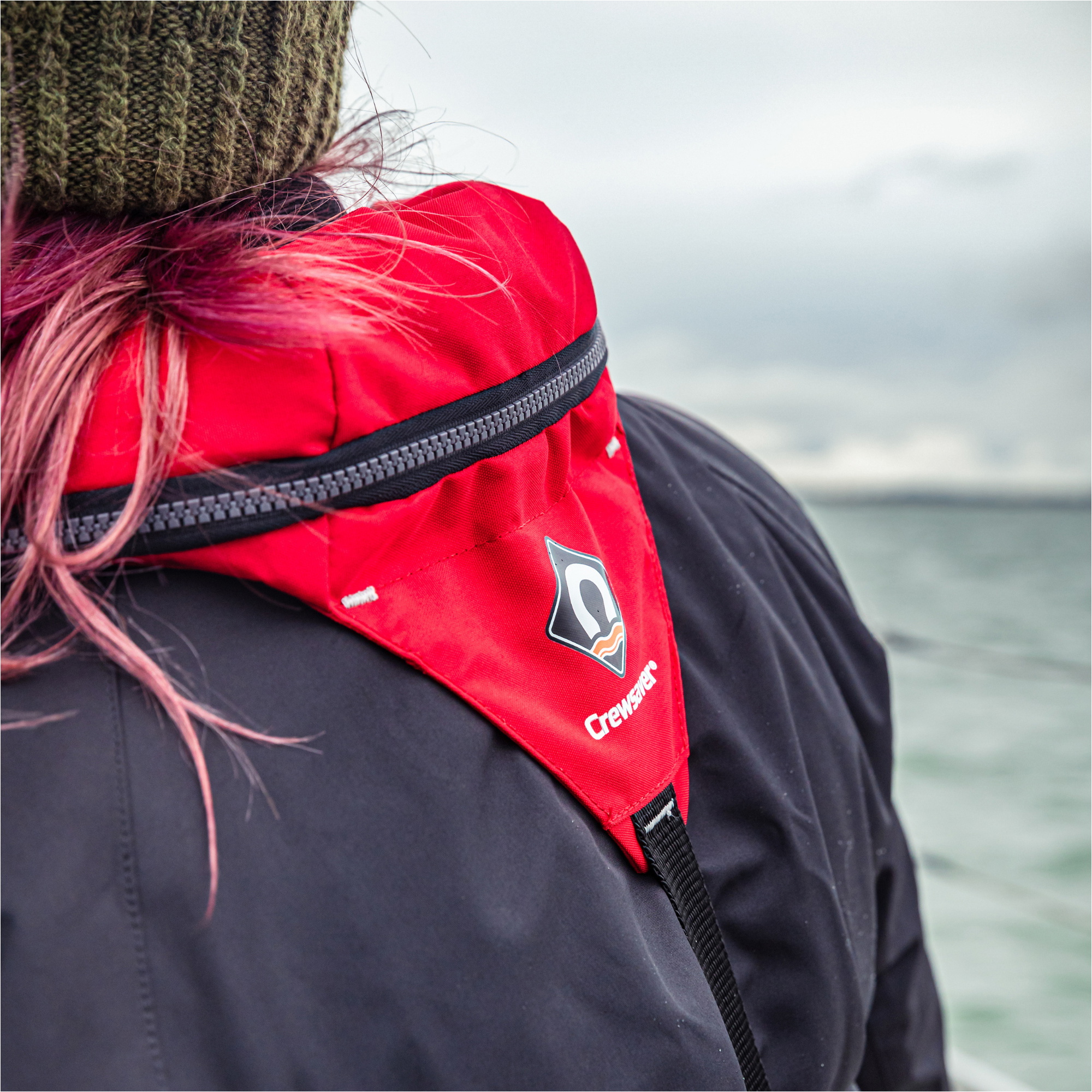 2026 Crewsaver Crewfit 165N Sport Manual Lifejacket 9710RM - Red